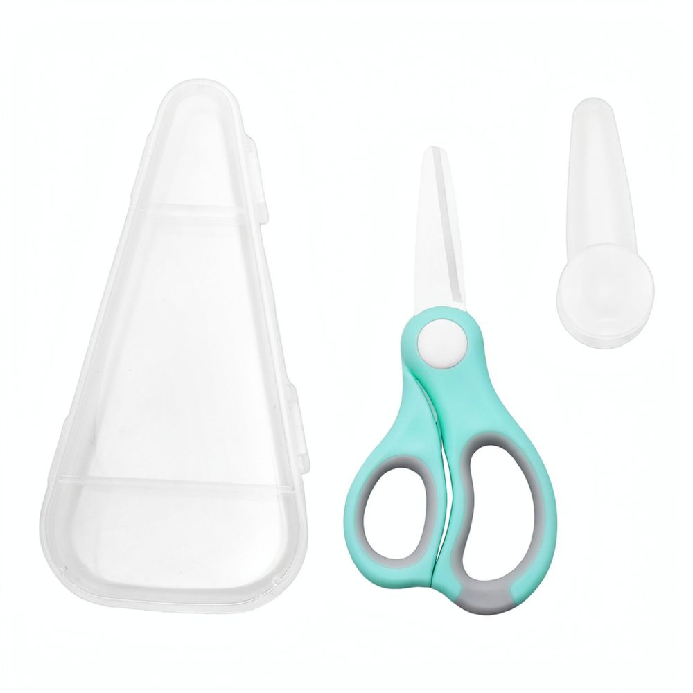 Baby Food Scissors - Sichere Keramik-Schere für Babys und Kleinkinder,