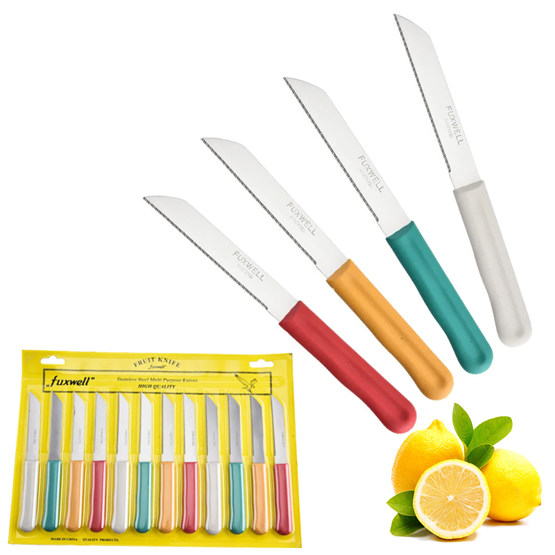 Baby Food Scissors - Das klassische 12-teilige Steakmesser-Set mit geraden,