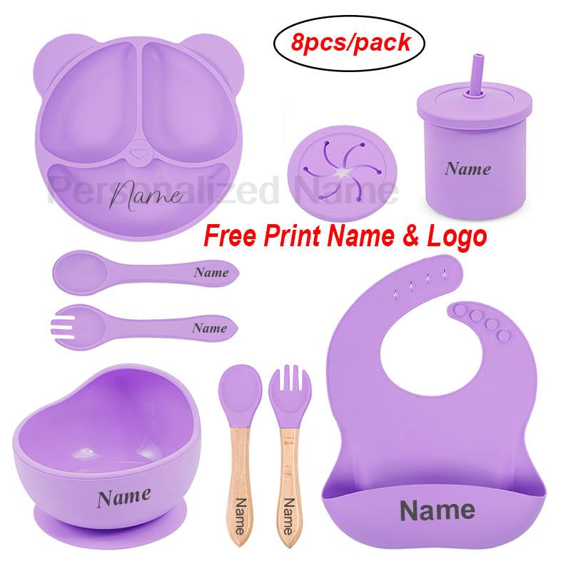 Baby Food Menu - Silikon Bär Platte für Kinder Baby